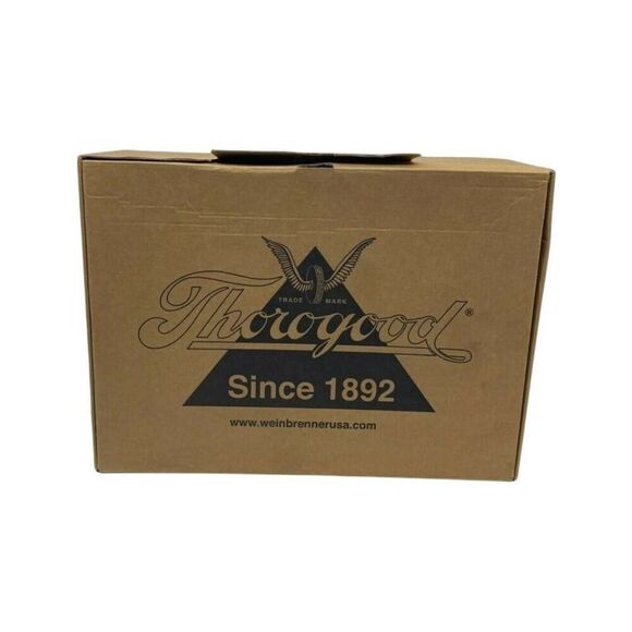 Thorogood Mens Combat Military Boots Desert Tan Leather Lace Up 3 Regular New - Picture 7 of 10